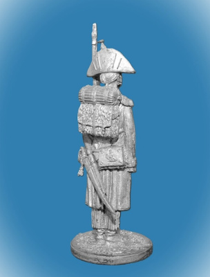 Картинка NAP-012 Оловянный солдатик Гренадер Имп. Гвардии в походной форме Франция 1807г., 54мм  от магазина Масштаб