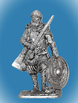 Картинка 298. Оловянный солдатик Вещий Олег- князь Новгородский с 879 г и князь Киевский, 54 мм  от магазина Масштаб