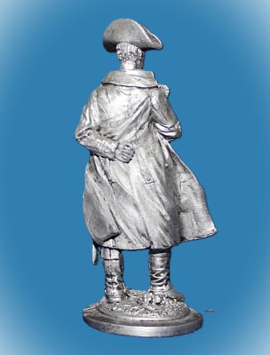 Картинка 045. Оловянный солдатик Наполеон в России 1812г, 54мм  от магазина Масштаб