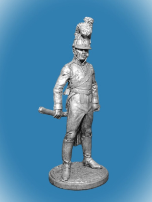Картинка NAP-039 Оловянный солдатик Рядовой 6-го кавалерийского полка Португалия 1806-10 гг., 54 мм  от магазина Масштаб