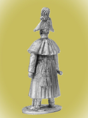 Картинка P-232 Офицер пехотных полков, 1812-1813 гг., 54мм  от магазина Масштаб