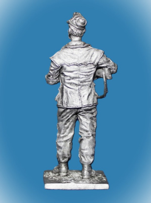 Картинка 111. Оловянный солдатик Милиционер Национальной гвардии. Италия, 1943-45 гг., 54мм  от магазина Масштаб