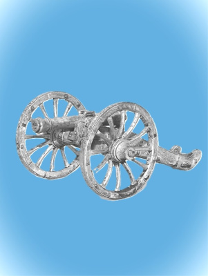 Картинка AR05 6-ти фунтовая французская пушка, 1812г., 54мм  от магазина Масштаб