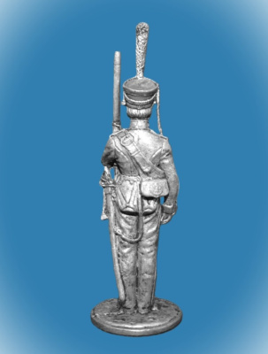 Картинка NAP-103 Оловянный солдатик Рядовой армейского конно-егерского полка. Россия, 1812-14гг., 54 мм  от магазина Масштаб