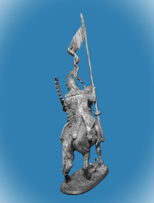 Картинка 182. Оловянный солдатик Польский гусар Придворной хоругви, 1605 г, 54мм  от магазина Масштаб