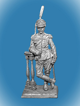 Картинка 131. Оловянный солдатик Полковник Лейб-гвардии Драгунского полка. Россия, 1910-14 гг., 54мм  от магазина Масштаб