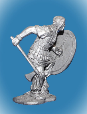 Картинка 085. Оловянный солдатик Кельт 5в до н.э., 54мм  от магазина Масштаб