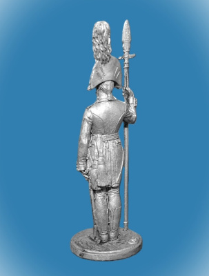 Картинка NAP-065 Оловянный солдатик Обер-офицер Орловского мушкетерского полка. Россия 1804-06, 54 мм  от магазина Масштаб