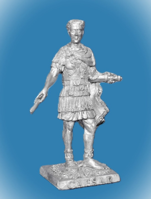 Картинка 186. Оловянный солдатик Юлий Цезарь, 54мм  от магазина Масштаб