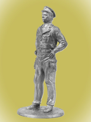 Картинка P-407 Жан Габен, 54 мм, металл  от магазина Масштаб