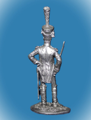 Картинка 058. Оловянный солдатик Офицер линейной пехоты Франция 1809-13г, 54мм  от магазина Масштаб