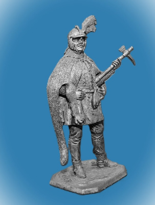 Картинка 260. Оловянный солдатик Польский гусарский товарищ, 1600-20 гг., 54мм  от магазина Масштаб
