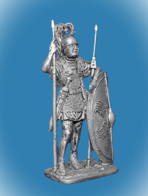 Картинка 180. Оловянный солдатик Римский легионер, 1 век до н.э., 54мм  от магазина Масштаб