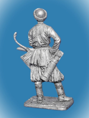 Картинка 333 Оловянный солдатик Древнерусский лучник. Русь, 10 век, 54 мм  от магазина Масштаб