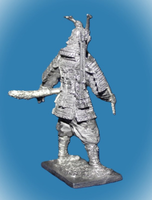Картинка 117. Оловянный солдатик Самурай 12в, 54мм  от магазина Масштаб