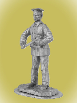 Картинка P-149 Моряк-пушкарь №2, 1854-1855 г.г., 54 мм, металл  от магазина Масштаб