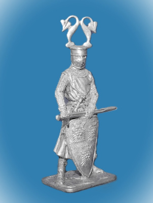 Картинка 317 Оловянный солдатик Мейнлох фон Сефелинген, 12 век, 54 мм  от магазина Масштаб