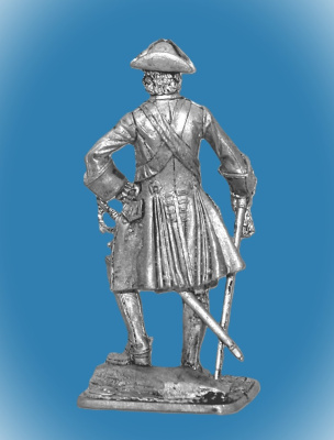 Картинка 352 Оловянный солдатик Император Петр I (1672-1725), 54 мм  от магазина Масштаб