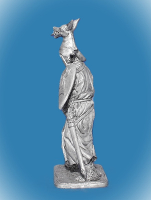 Картинка 323. Оловянный солдатик Дитмар дер Сетцер. Германия, 13 век, 54 мм  от магазина Масштаб