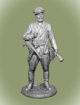 Картинка WWII-038 Партизан, 1941-44 гг. СССР  54 мм.  от магазина Масштаб