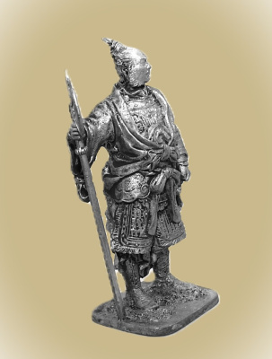 Картинка 54-37 Китайский средневековый генерал   54 мм.  от магазина Масштаб