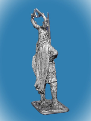 Картинка 316. Оловянный солдатик Граф Крафт фон Тоггенбург, 14 век, 54 мм  от магазина Масштаб