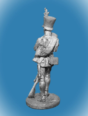 Картинка NAP-040 Фузилёр 4-го пехотного (немецкого) полка Хох унд Дойчмейстер. Австрия, 1809-14 гг.. 54 мм  от магазина Масштаб