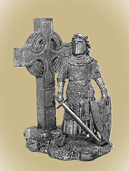 Картинка 54-32 Шотландский рыцарь, 13 век   54 мм.  от магазина Масштаб