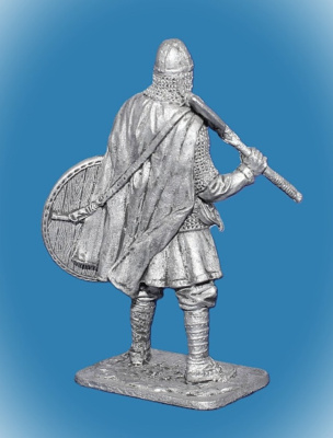 Картинка 297. Оловянный солдатик Трувор-брат Рюрика, правитель в Изборске 862 г., 54 мм  от магазина Масштаб