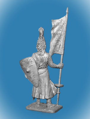 Картинка 330 Оловянный солдатик Хартман фон Ауэ, 12-13 вв., 54 мм  от магазина Масштаб