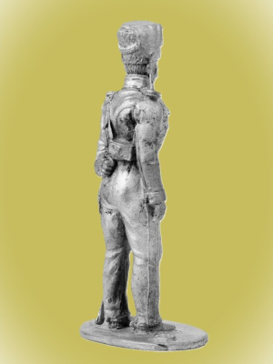 Картинка P-343 Обер-офицер эскадрона Скаржинского, 1812-14 гг., 54мм  от магазина Масштаб