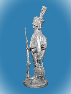 Картинка NAP-084 Рядовой полка Конных егерей Императорской гвардии. Франция, 1804-15 гг. , 54 мм  от магазина Масштаб