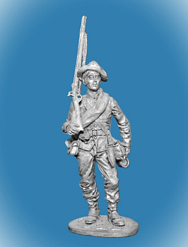Картинка 075. Оловянный солдатик Солдат армии южан. США, 1861-65 гг., 54мм  от магазина Масштаб