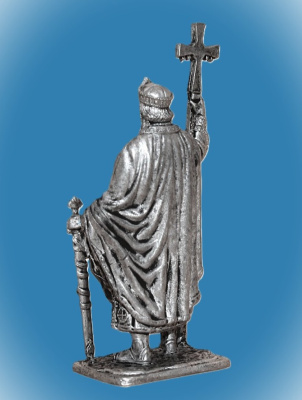 Картинка 300. Оловянный солдатик Владимир Святославович- князь Новгородский 956-1015 гг., 54 мм  от магазина Масштаб