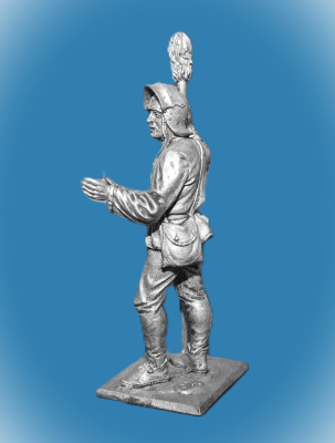 Картинка 247. Оловянный солдатик Артиллерист с банником. Зап. Европа, 15 в, 54мм  от магазина Масштаб