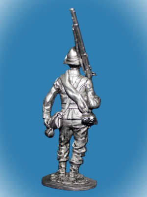 Картинка 075. Оловянный солдатик Солдат армии южан. США, 1861-65 гг., 54мм  от магазина Масштаб