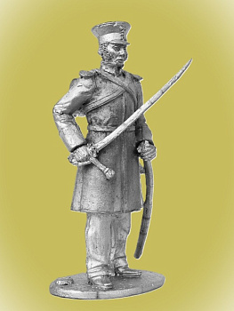Картинка P-230 Обер-офицер пеших полков Симбирского ополчения, 1812-1813 гг., 54мм  от магазина Масштаб