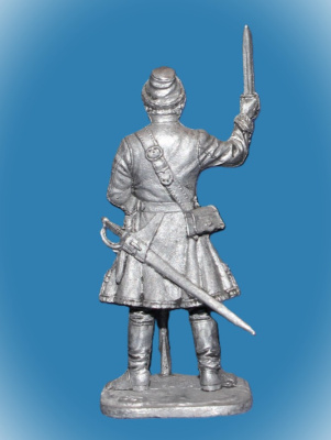 Картинка 230. Оловянный солдатик Фузелер выборных солдатских полков, 1698-1702гг. Россия, 54мм  от магазина Масштаб