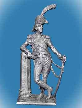 Картинка 163. Оловянный солдатик Офицер батальона моряков Имп. Гвардии. Франция, 1809-12 гг., 54мм  от магазина Масштаб