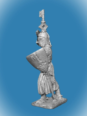 Картинка 329 Оловянный солдатик Вильгельм фон Глиерс, 13 век, 54 мм  от магазина Масштаб