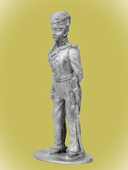 Картинка P-343 Обер-офицер эскадрона Скаржинского, 1812-14 гг., 54мм  от магазина Масштаб