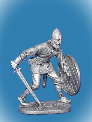 Картинка 285. Оловянный солдатик Викинг, 54 мм  от магазина Масштаб
