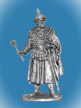 Картинка 345 Оловянный солдатик Князь Владимир Мономах (1053-1125), 54 мм  от магазина Масштаб