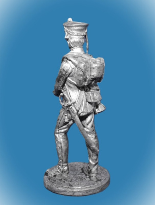 Картинка NAP-042 Канонир (2 номер) армейской пешей артиллерии. Россия, 1809-14 гг. 54 мм  от магазина Масштаб