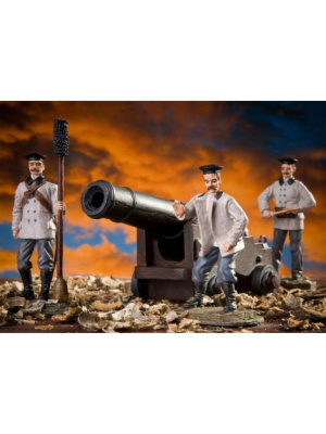 Картинка P-150 Моряк-пушкарь №3, 1854-1855 г.г., 54 мм, металл  от магазина Масштаб