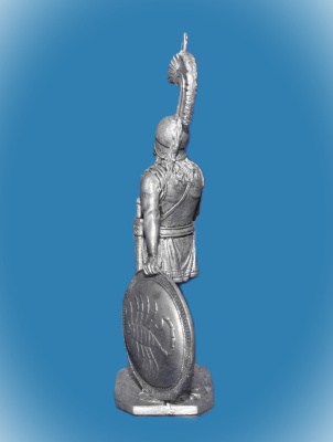 Картинка 208. Оловянный солдатик Спартанский гоплит, 480 год до н.э., 54мм  от магазина Масштаб
