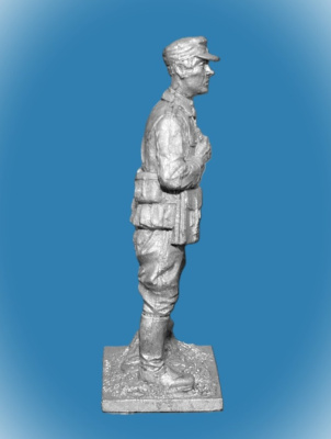 Картинка 064. Оловянный солдатик Офицер Вермахта в Тунисе, 1943 г., 54мм  от магазина Масштаб