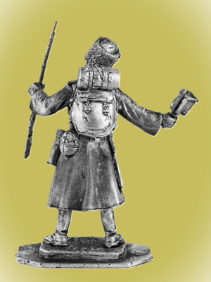 Картинка P-068 Пластун с гранатой 1915 г., 54 мм, металл  от магазина Масштаб