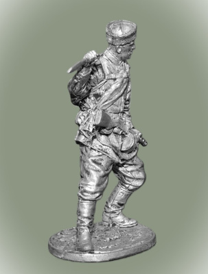 Картинка WWII-074 Казак 9-ой Пластунской стрелковой дивизии, 1943-45 гг, 54 мм  от магазина Масштаб