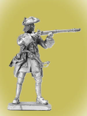 Картинка P-247 Пикинер Смоленского пехотного полка, 1715 г., 54мм  от магазина Масштаб